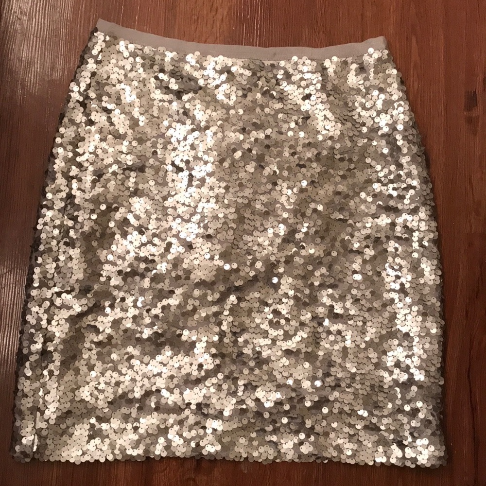 J. Crew sequin skirt
